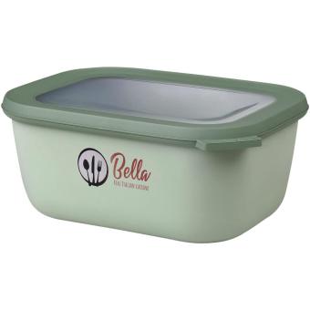 Mepal Cirqula 1500 ml rectangular multi bowl Mint