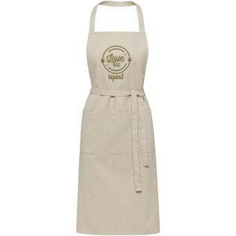 Shara 240 g/m2 Aware™ recycled apron Oatmeal