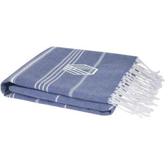 Anna 150 g/m² hammam cotton towel 100x180 cm Navy