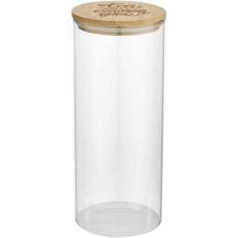 Boley 940 ml glass food container Transparent