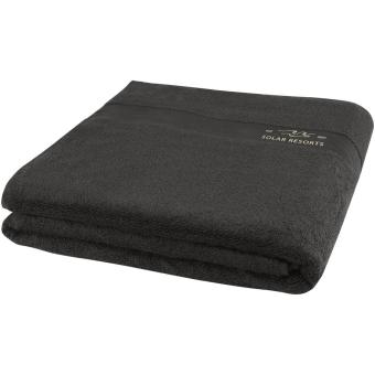 Evelyn 450 g/m² cotton towel 100x180 cm Anthracite