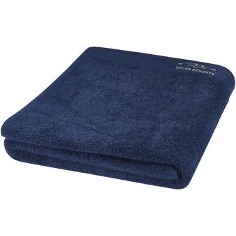 Riley 550 g/m² cotton towel 100x180 cm Navy