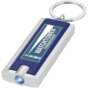 Castor LED keychain light Blue/silver