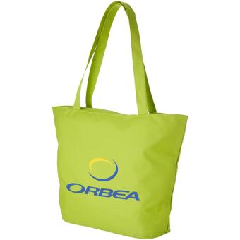 Panama zippered tote bag 20L Lime