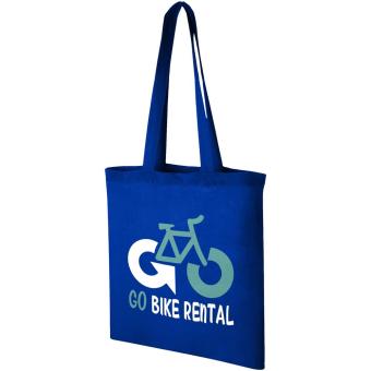 Carolina 100 g/m² Baumwoll Tragetasche 7L Royalblau