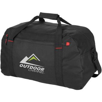 Vancouver travel duffel bag 35L Black/red