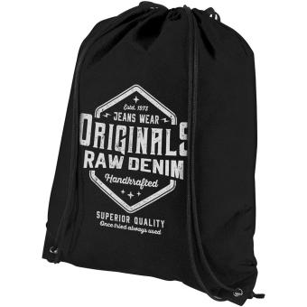 Evergreen Premium Non Woven Turnbeutel 5L Schwarz