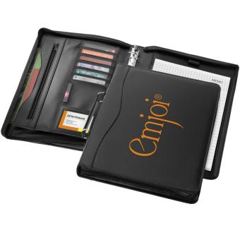 Ebony A4 briefcase portfolio Black