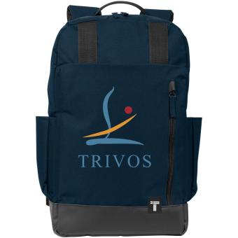 Compu 15.6" laptop backpack 14L, black Black, navy