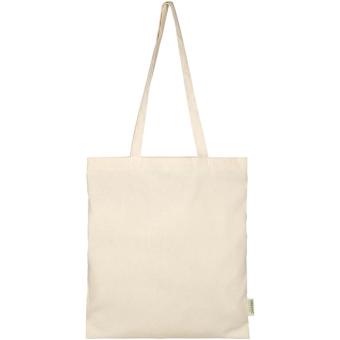 Orissa 100 g/m² GOTS organic cotton tote bag 7L Nature