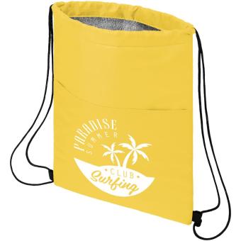 Oriole 12-can drawstring cooler bag 5L Yellow