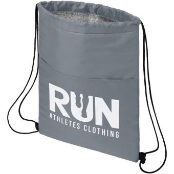 Oriole 12-can drawstring cooler bag 5L Convoy grey