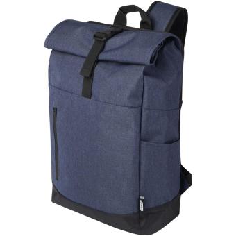 Hoss 15.6" GRS recycled roll-up laptop backpack 12L 