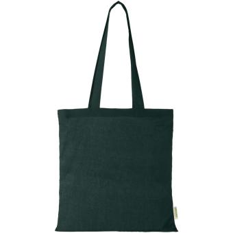 Orissa 140 g/m² organic cotton tote bag 7L Dark green
