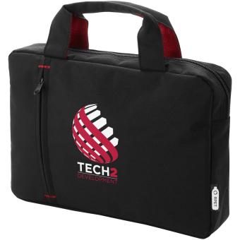 Detroit RPET conference bag 4L Red/black
