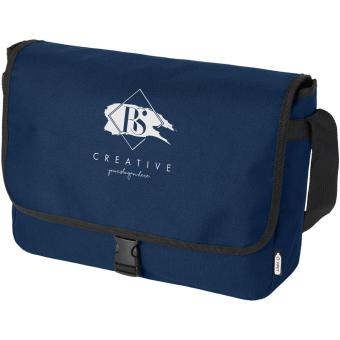 Retrend RPET Schultertasche 6L Navy