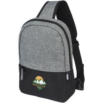 Reclaim GRS recycled two-tone sling 3.5L Black/gray