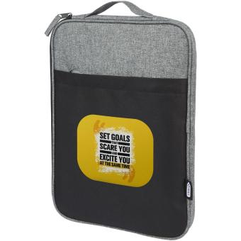 Reclaim 14" GRS recycelte Laptophülle 2,5 L Schwarz/grau