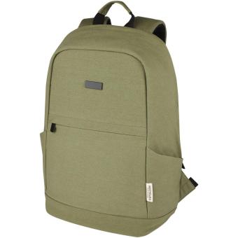 Joey 15,6 Zoll Anti-Diebstahl Laptop Rucksack 18 L aus GRS-recyceltem Canvas 