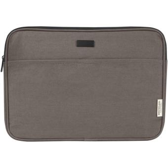 Joey 14" GRS recycled canvas laptop sleeve 2L Convoy grey