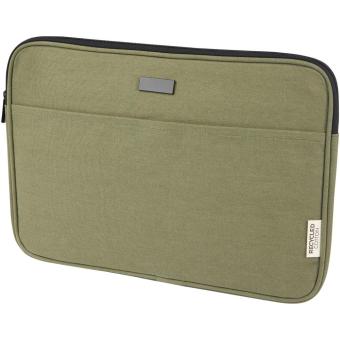 Joey 14" GRS recycled canvas laptop sleeve 2L 