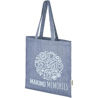 Pheebs 150 g/m² Aware™ recycelte Tragetasche Heather Blau