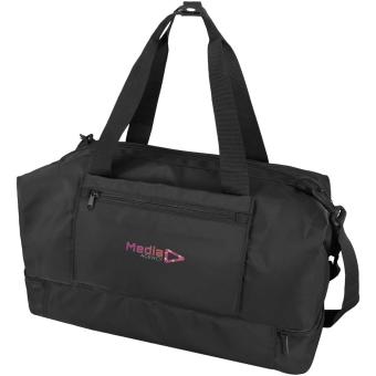 Trip Aware™ recycled travel duffel bag 42L Black