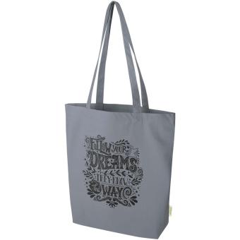 Odisha 270 g/m² OCS organic tote bag 10L Convoy grey