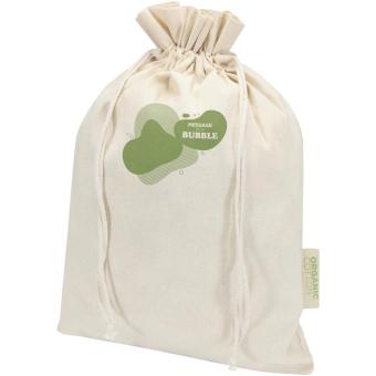 Odisha 140 g/m² OCS Bio Zuziehbeutel – 42 × 30 cm Natur