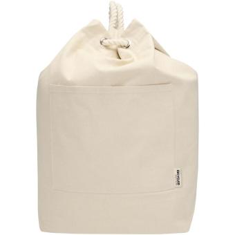 Florida 270 g/m² GRS recycled sailor duffel bag 15L Nature