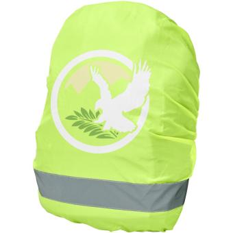 RFX™ William reflective and waterproof bag cover Neon yellow