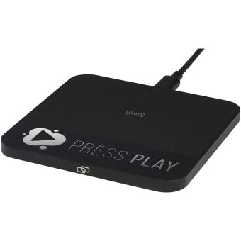 Hybrid 15W premium wireless charging pad Black