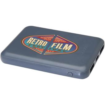 Asama 5000 mAh Type-C recycled plastic power bank Blue