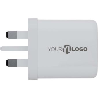 Xtorm XEC067G GaN² Ultra 67W wall charger - UK plug White