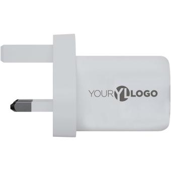 Xtorm XEC035 GaN² Ultra 35W wall charger - UK plug White