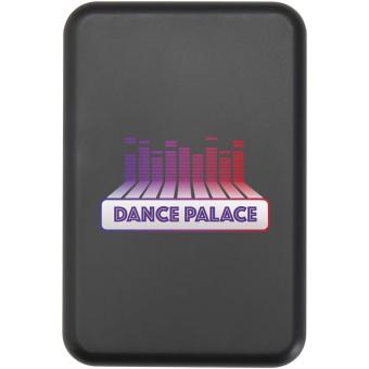 Acrab 5000 mAh 15W magnetic wireless power bank with 20W PD - made from recycled plastic Black