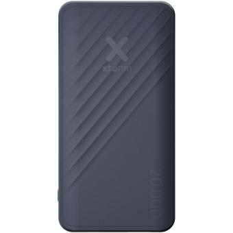 Xtorm Go2 20 W, 20.000 mAh Powerbank mit Schnellladefunktion Mittelblau