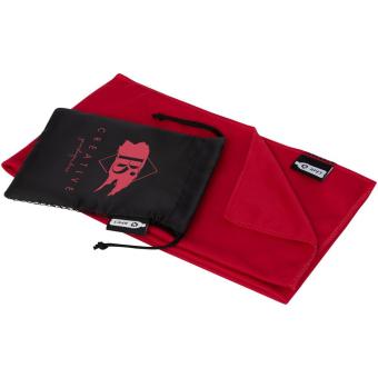 Raquel cooling towel made from recycled PET Red