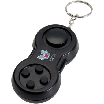 Fidgix Controller Fidget Schlüsselanhänger Schwarz