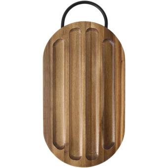 Prestige Akazienholz Schneidebrett mit Brotmesser Holz