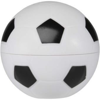 Zuri football-shaped vanilla lip balm with SPF 15 Black