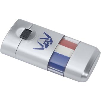 Vibrant flag face paint Aztec blue