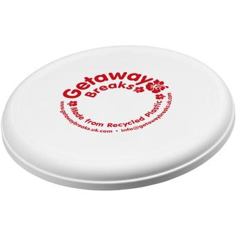 Orbit recycled plastic frisbee White