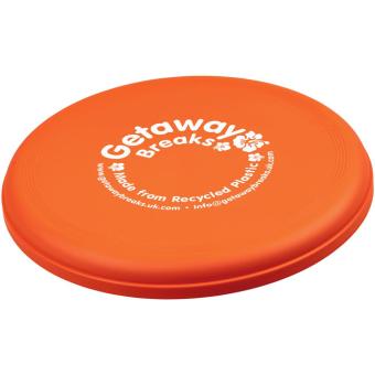 Orbit recycled plastic frisbee Orange