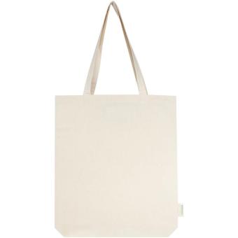 Orissa 180 g/m² organic wide bottom tote bag 11L Nature