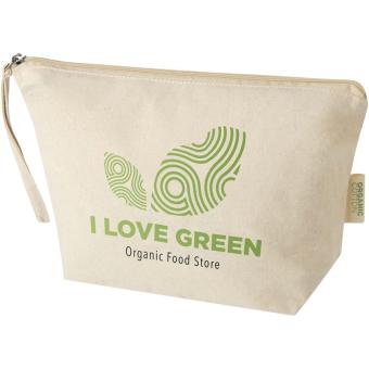 Orissa 180 g/m² organic large accessory pouch 3L Nature