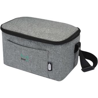 Tundra 6-can GRS RPET cooler bag 5L Heathergrey