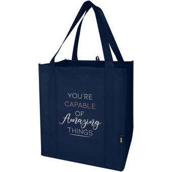 Liberty Tragetasche mit hartem Boden aus recyceltem GRS Non Woven 6 L Navy