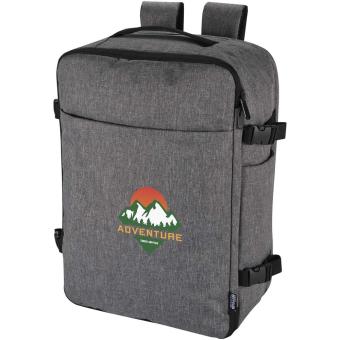 Libra 17" GRS recycled carry-on backpack 25L Heather smoke