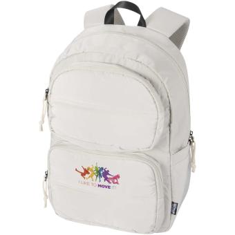 Puffer 15.6" GRS recycled laptop backpack 18L Sandstone